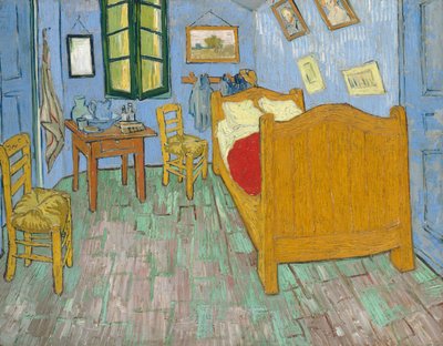 La camera da letto da Vincent van Gogh